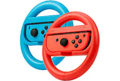 Rocketfish™ Joy-Con Racing Wheel Two Pack - Red/Blue BB21518250